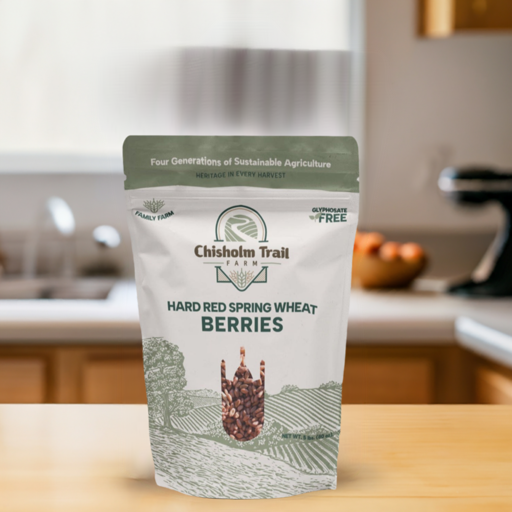 Hard Red Spring Wheat Berries – Chisholm Trail Farm